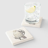 Schneeauwl Steinuntersetzer (Seitenansicht)