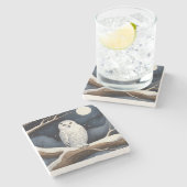 Schneeauwl Steinuntersetzer (Seitenansicht)