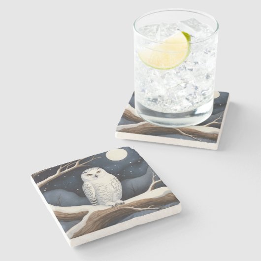 Schneeauwl Steinuntersetzer (Seitenansicht)