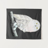 Schneeauwl Wandteppich (Vorderseite (Horizontal))