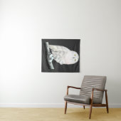 Schneeauwl Wandteppich (Beispiel (Horizontal))