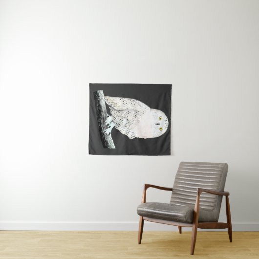 Schneeauwl Wandteppich (Beispiel (Horizontal))