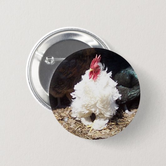 Schneeball Button (Vorne & Hinten)