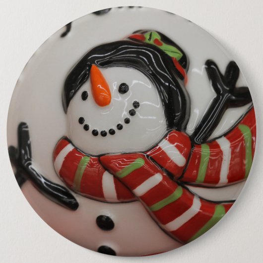 Schneeball Button (Vorderseite)