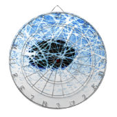Schneeball Dartscheibe (vorne)