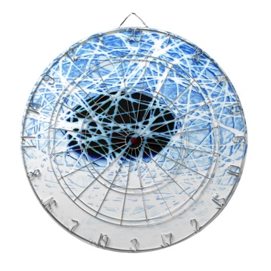 Schneeball Dartscheibe (vorne)