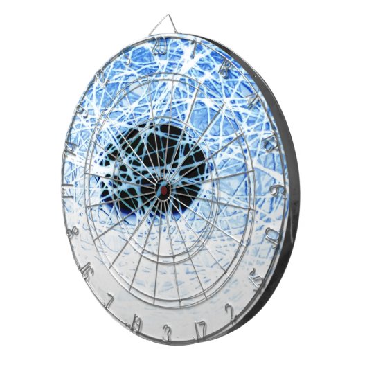 Schneeball Dartscheibe (Vorderseite rechts)