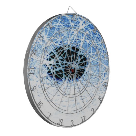 Schneeball Dartscheibe (Vorderseite Links)