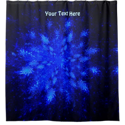 Schneeball Duschvorhang (Vorderseite)