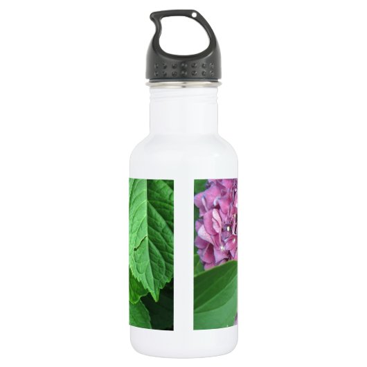 Schneeball Edelstahlflasche (Rückseite)