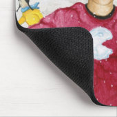 Schneeball-Kampf! Mousepad (Ecke)