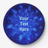 Schneeball Pappteller (Vorderseite)