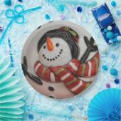 Schneeball Pappteller (Party)