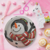 Schneeball Pappteller (Party)