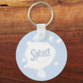 Schneeball Platsch! Keyring Schlüsselanhänger (Vorderseite)