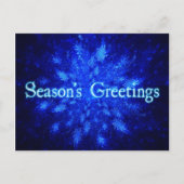 Schneeball Postkarte (Vorderseite)