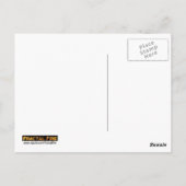 Schneeball Postkarte (Rückseite)