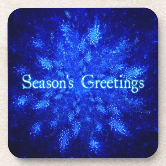 Schneeball Untersetzer (Vorderseite)