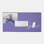 Schneeball Weihnachtsbaum Winterschnee Schreibtischunterlage (Tastatur & Maus)