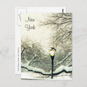 Schneeballanlage Postkarte (Vorne/Hinten)