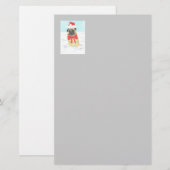 Schneeballböden für Mops Briefpapier (Vorne/Hinten)