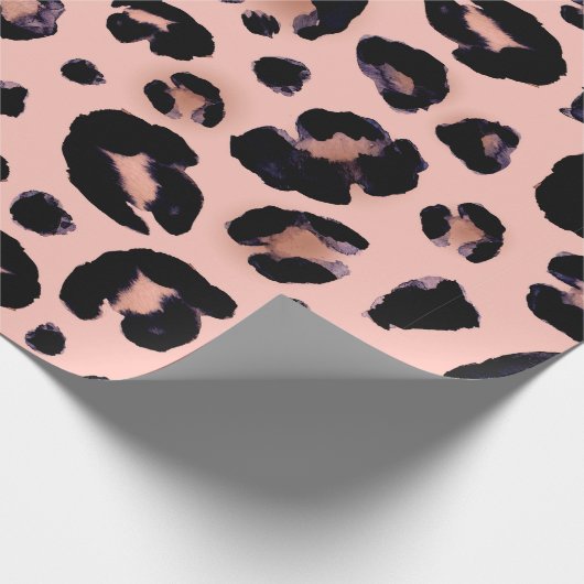 Schneeballböden schwarz-grau beige nahtloser Hinte Geschenkpapier (Ecke)