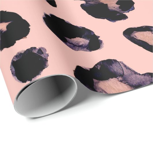 Schneeballböden schwarz-grau beige nahtloser Hinte Geschenkpapier (Rolleneckpunkt)