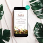 Schneeballdusche Einladung