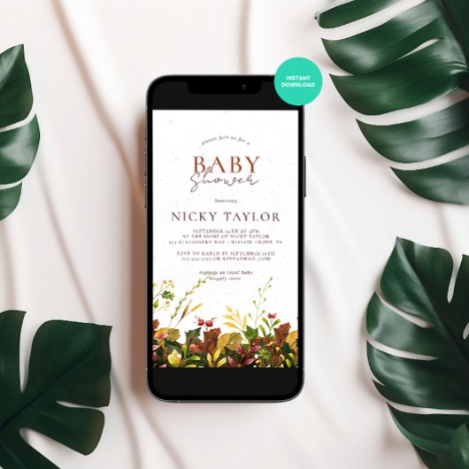 Schneeballdusche Einladung