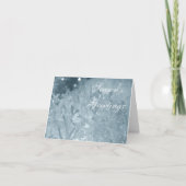 Schneebälle 2 feiertagskarte (Vorderseite)