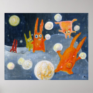 Schneebälle Poster