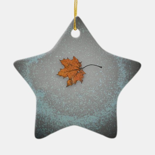 Schneeballee Keramik Ornament (Vorne)