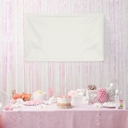 Schneeballfarbe Banner (Party)