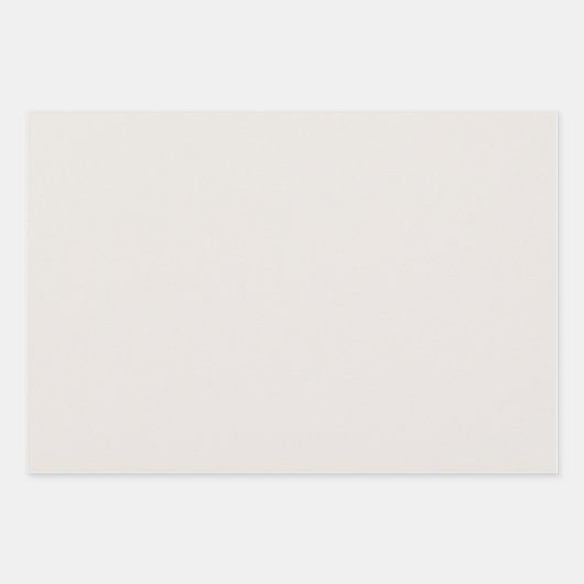 Schneeballfarbe Geschenkpapier Set (Vorderseite)