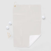 Schneeballfarbe Golfhandtuch (Insitu)