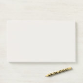 Schneeballfarbe Post-it Klebezettel (Auf Schreibtisch)