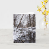 Schneeballgedanken auf Ihrer Karte (Gelbe Blume)