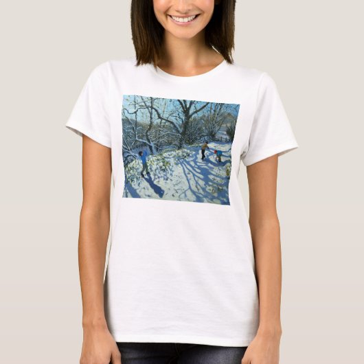 Schneeballkampf Derbyshire T-Shirt (Vorderseite)