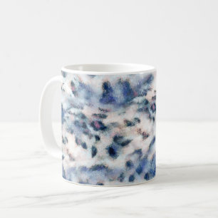 Schneeballmuster für Tiere Kaffeetasse