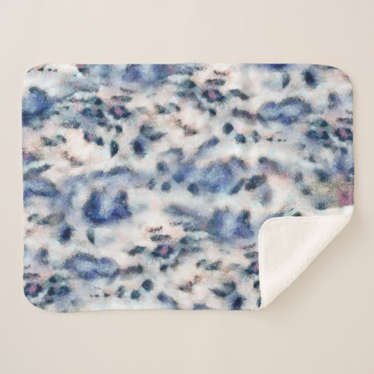 Schneeballmuster für Tiere Sherpadecke (Vorderseite (Horizontal))