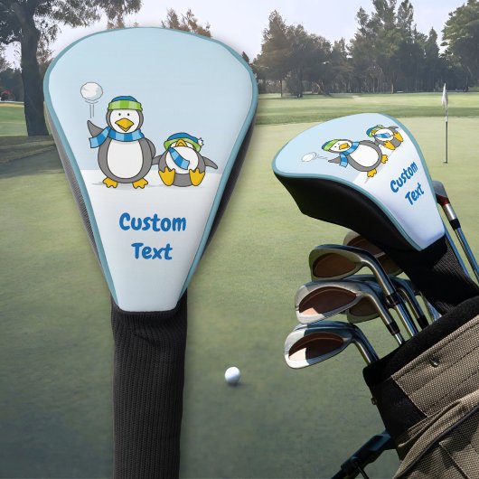 Schneeballpinguine Golf Headcover