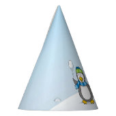 Schneeballpinguine Partyhütchen (Links)