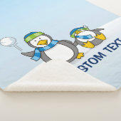 Schneeballpinguine Sherpadecke (3/4)
