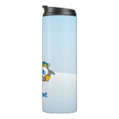 Schneeballpinguine Thermosbecher (Nach rechts gedreht)