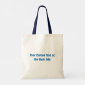 Schneeballpinguine-Totentasche Tragetasche (Rückseite)