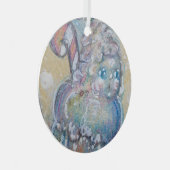 Schneeballschmuck Ornament Aus Metall (Vorderseite Rechts)