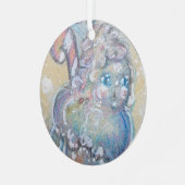 Schneeballschmuck Ornament Aus Metall (Vorderseite links)