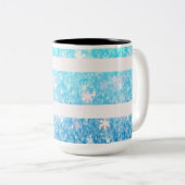 Schneeballstreifen Tasse (VorderseiteRechts)