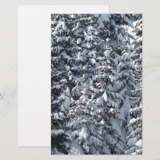 Schneeballstruktur Briefpapier (Vorne/Hinten)