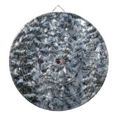 Schneeballstruktur Dartscheibe (vorne)